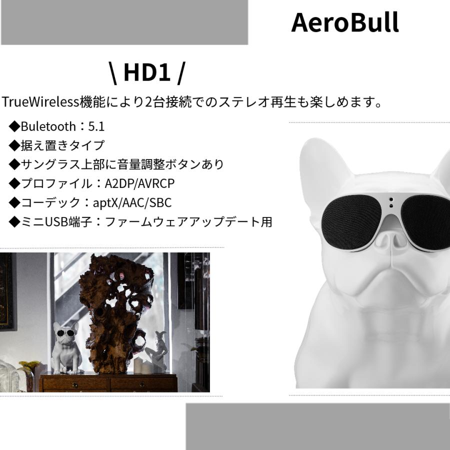新品未開封 AeroBull HD ワイヤレススピーカー 正規品 正規代理店】AeroBull エアロブル ワイヤレススピーカー HD1