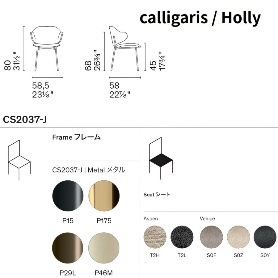 calligaris（カリガリス） 【正規代理店】カリガリス チェア CS2037