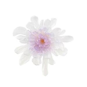 【プリザーブドフラワー　花材　資材】 ホワイトパープル・ことね菊・大地農園（6輪入） | 