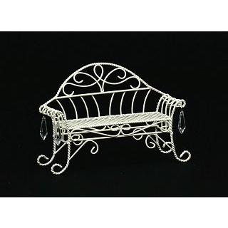 アイアンチェアークリスタル付Ｓ/フラワーベース　花器　花びん　リース台　花材 | 