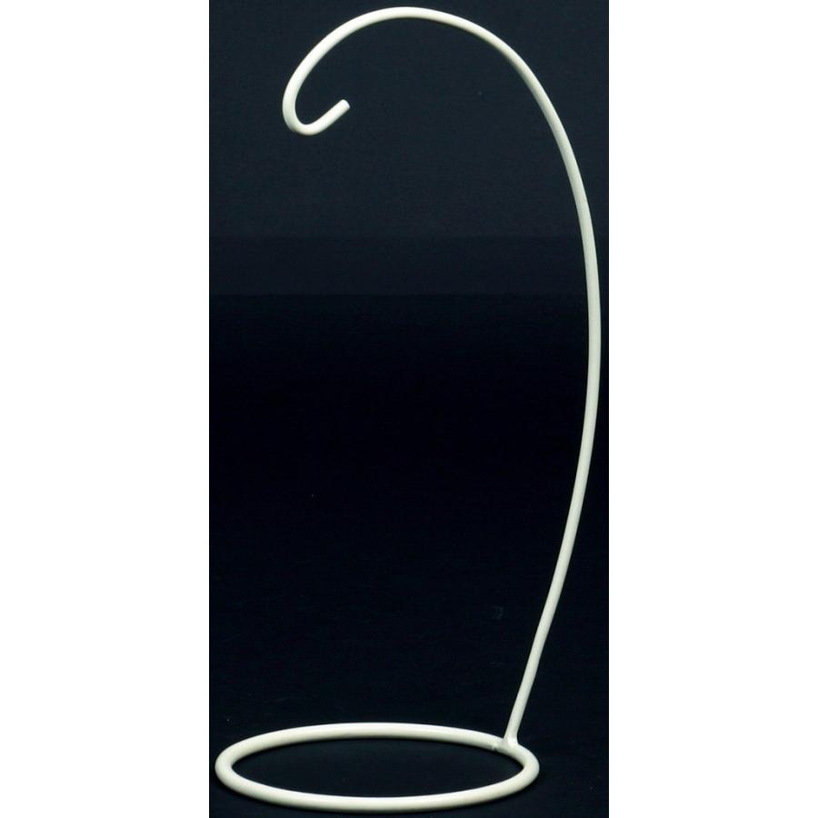 バニラホワイトスタンド　３０Ｈ/フラワーベース　花器　花びん　リース台　花材 | 