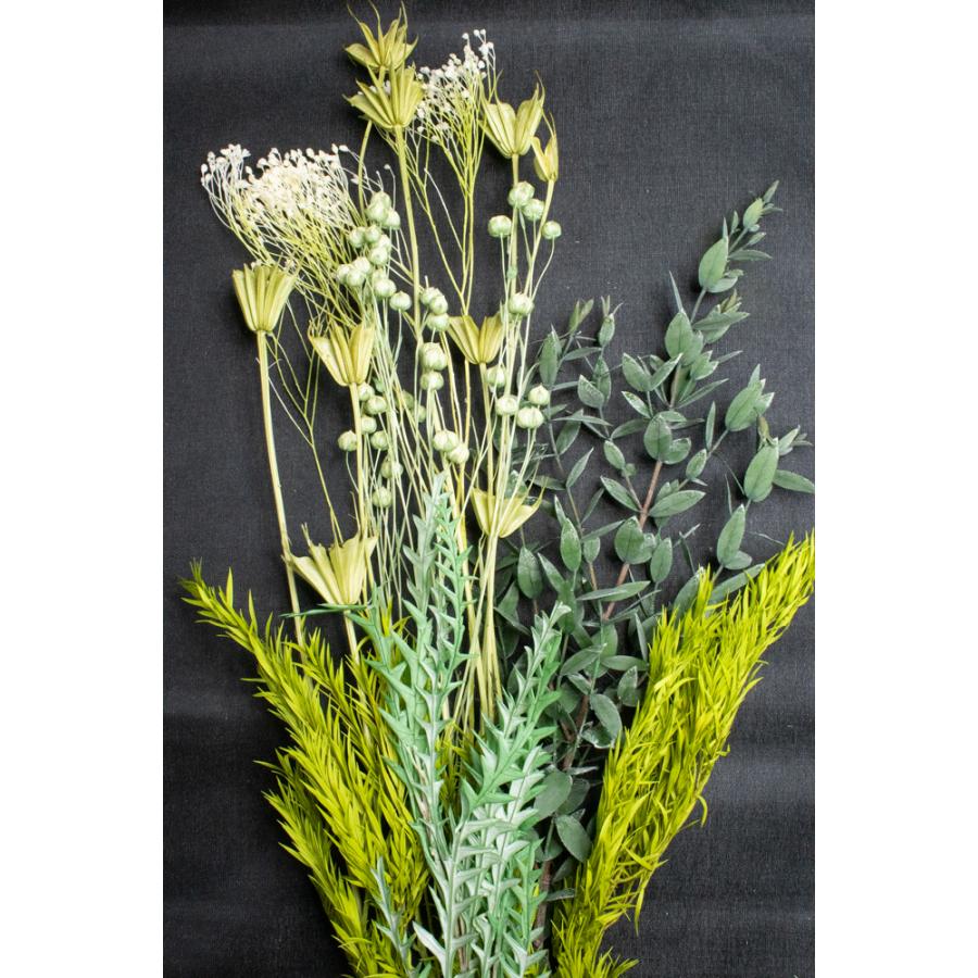 【アレンジセット】ニゲラとユーカリのグリーンセット　小分け　ハンドメイド　花束　ブーケ |  | 01