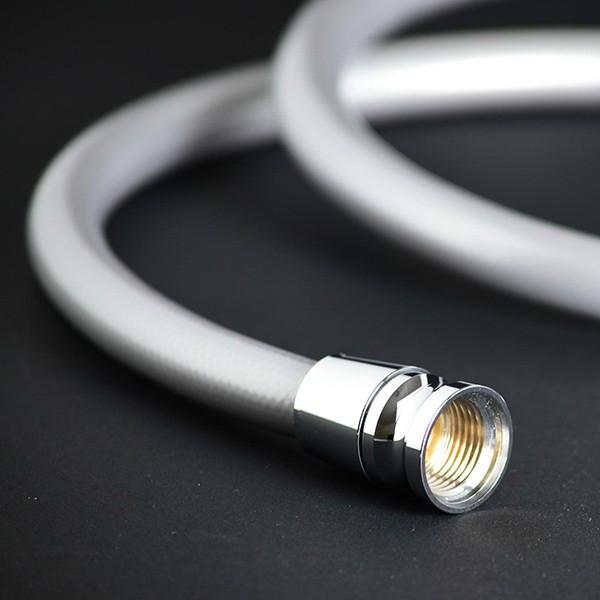 シャワーホース 1.6m シャワーヘッドがくるくる回るホース TK-3020 ボリーナ シリーズにおすすめ シャワーヘッド 回転防止 田中金属製作所 |  | 01