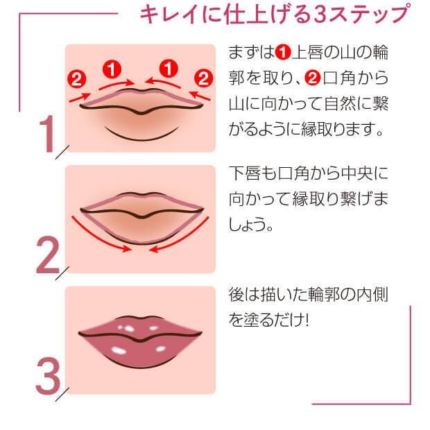 ワンフィニッシュ フチドールリップ リップペンシルと口紅のいいとこどり |  | 07