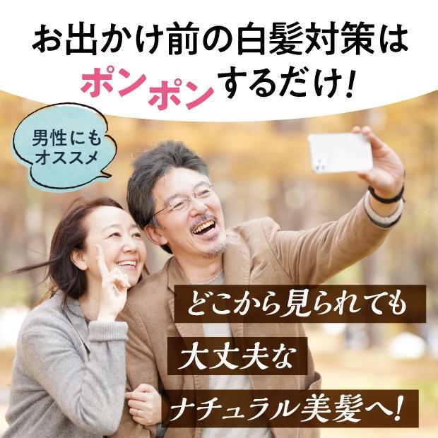 胡粉美人ヘアファンデ ポンポンするだけで手軽に白髪（根元）をカバー 髪なじみがよく自然な仕上がりに |  | 15