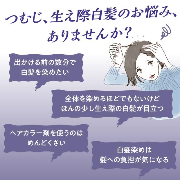 胡粉美人ヘアファンデ ポンポンするだけで手軽に白髪（根元）をカバー 髪なじみがよく自然な仕上がりに |  | 03
