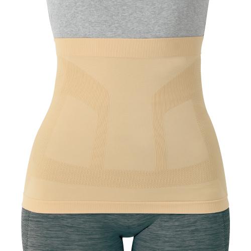 お腹と腰のすっきり薄型サポーター 腹圧効果の美姿勢サポーター 腰回りとぽっこりお腹をすっきりサポート アウターに響かない薄さで、蒸れにくい | 