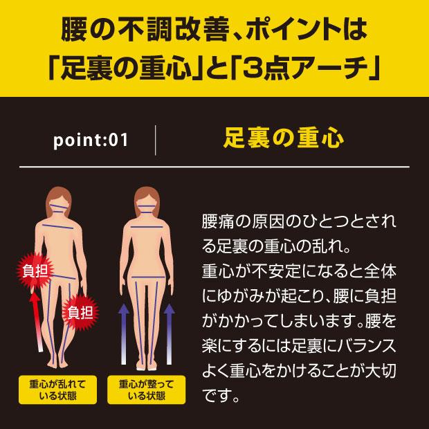 腰らくインソール アーチプラス 靴に入れるだけで腰がらくに |  | 02