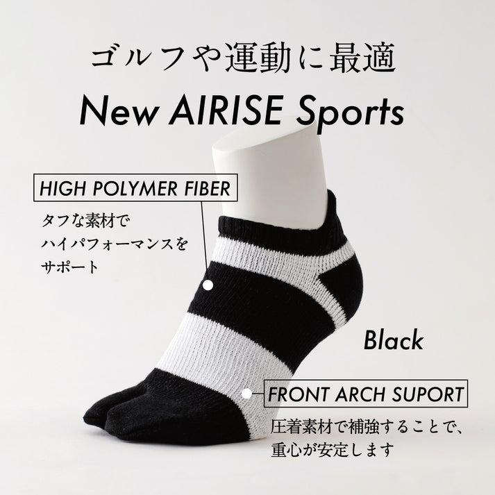 AIRISE エアライズにBURNUPシートを装着 フィットネスタイプ オープントゥータイプ アンクルタイプ スポーツタイプ 靴下 ソックス |  | 07