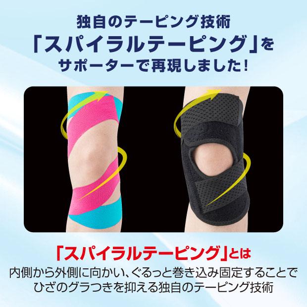ひざ用サポーター テーピストSP テーピストシリーズよりパワーアップしたひざサポーターが登場 膝 サポーター |  | 08