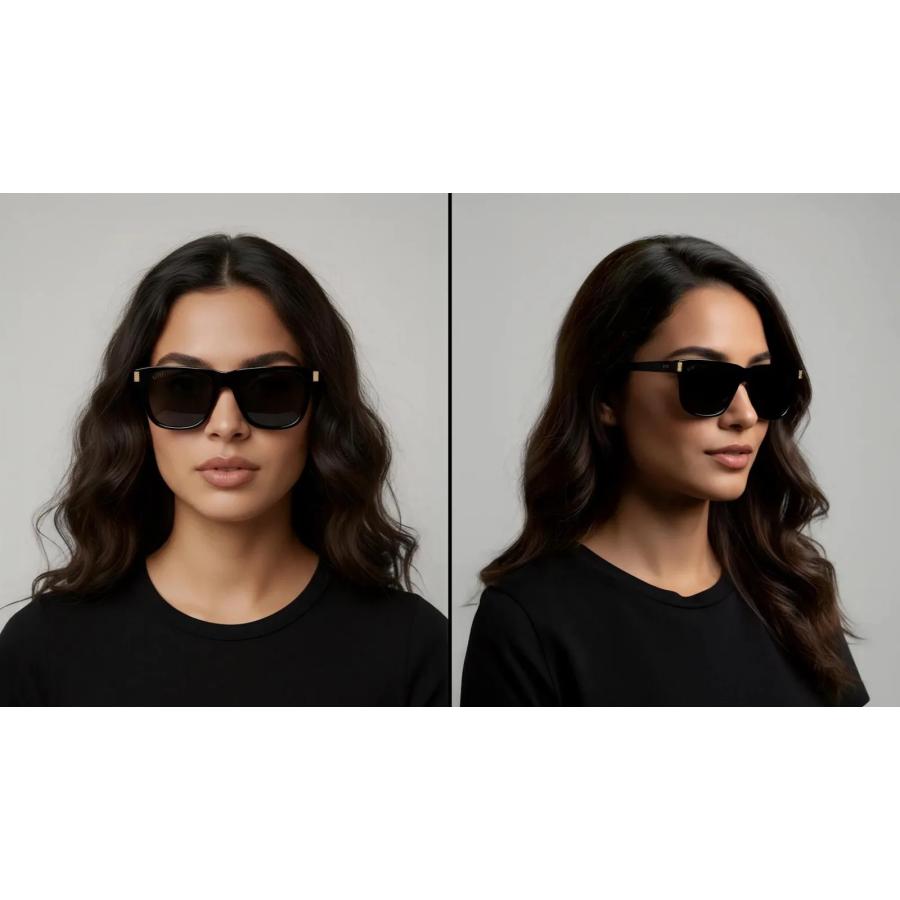 9five 9five OCEAN Black & 24k Gold Sunglasses オーシャン