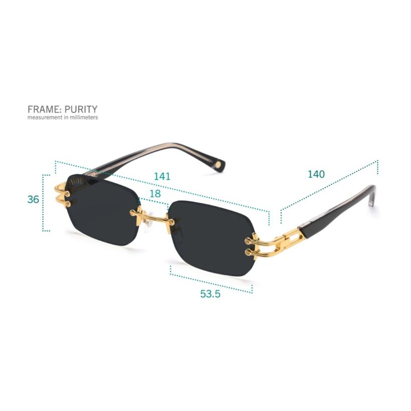 9five 国内正規品 ナインファイブ サングラス 9FIVE PURITY Black
