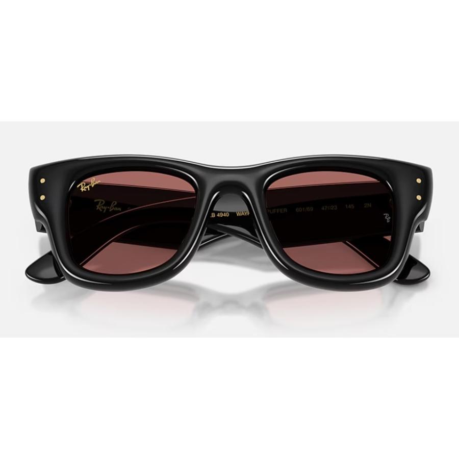正規保証書(押印)付 レイバン Ray-Ban A$AP Rocky WAYFARER PUFFER RB4940 601/69 エイサップ ロッキー コラボモデル  即納の画像
