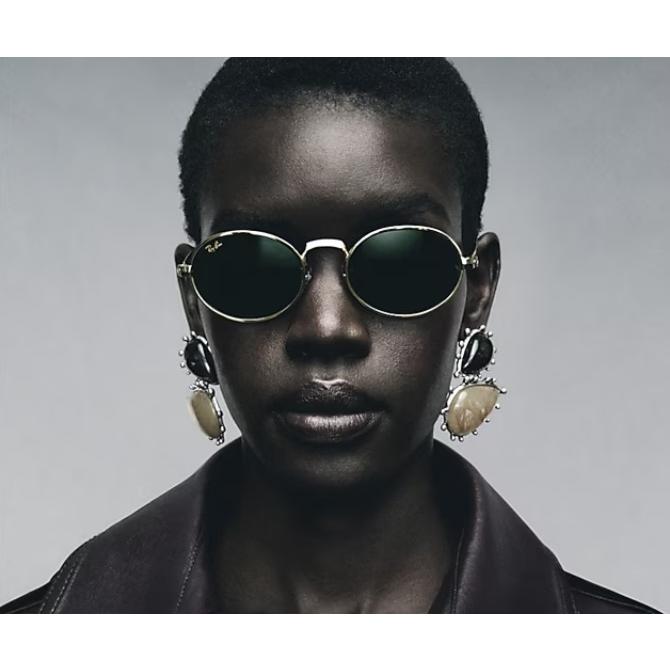 正規保証書(押印)付 レイバン Ray-Ban A$AP Rocky RB3931 001/56 54-21 エイサップ ロッキー コラボモデル トレンド オーバル 即納の画像