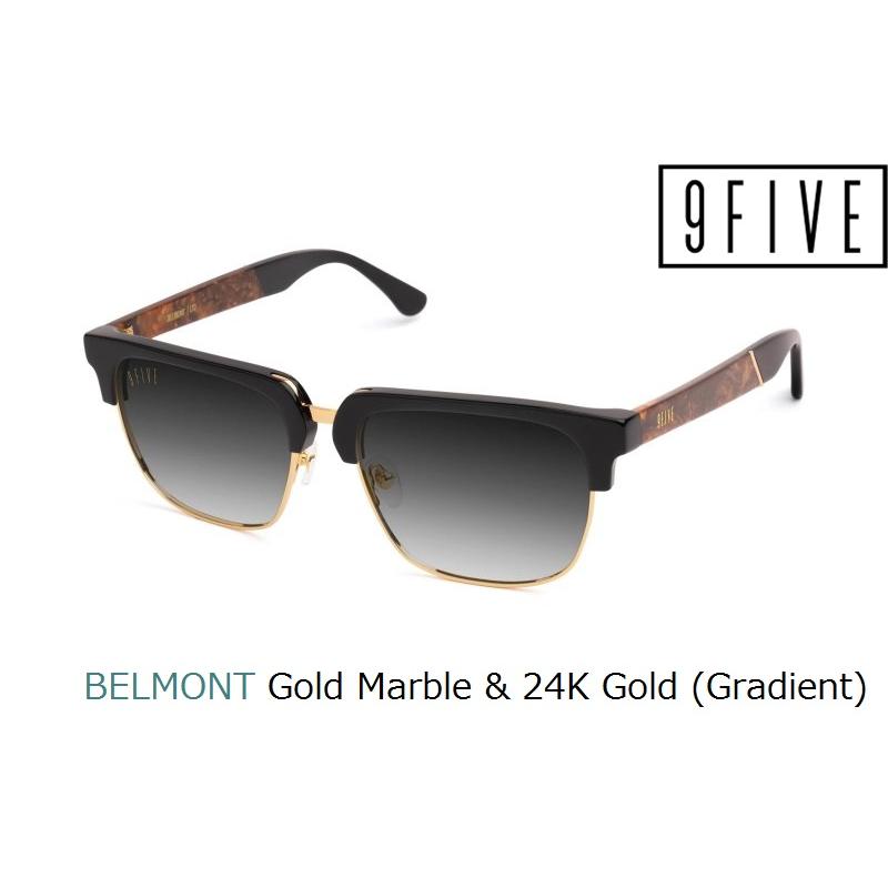 【正規品】9FIVE BELMONT Belmont XL Black & 24k Gold Clear Rx – 9FIVE Eyewear