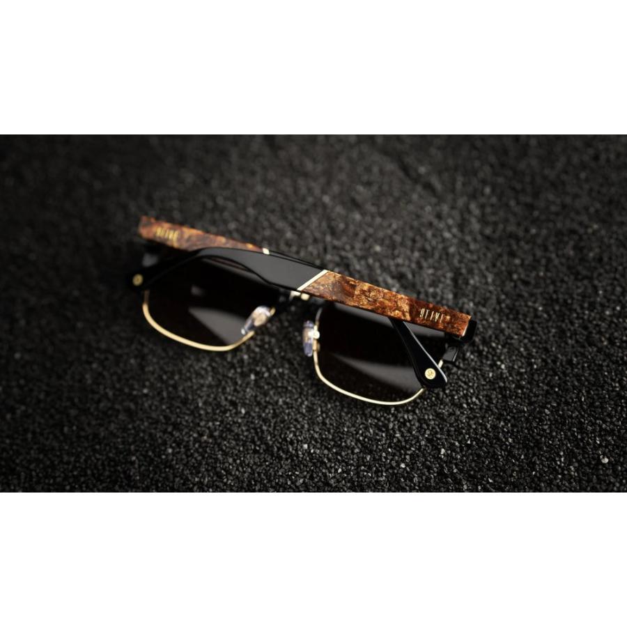 【正規品】9FIVE BELMONT Belmont XL Black & 24k Gold – 9FIVE Eyewear