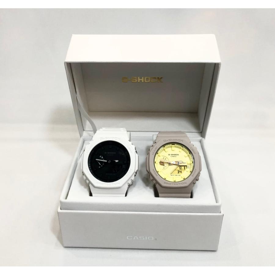 G-SHOCK 国内正規品 GA-2100-7AJF x GMA-S2100NC-4AJF CASIO 保証書付