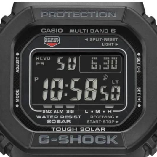G-SHOCK GW-M5610U-1BJF ブラック 黒 スクエア デジタル タフソーラー
