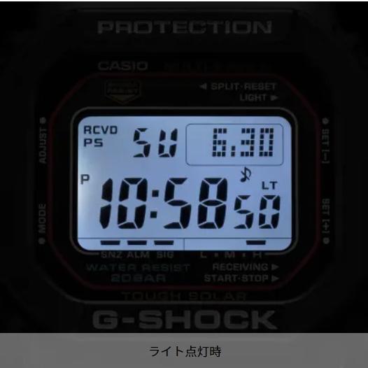 G-SHOCK GW-M5610U-1JF ブラック 黒 スクエア デジタル タフソーラー G