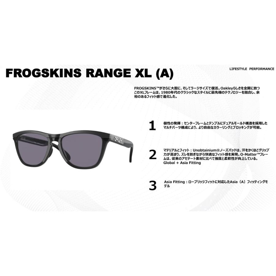 即購入ok！2号ページ OAKLEY（オークリー） 正規保証書(押印)付 OAKLEY Frogskins RANGE XL