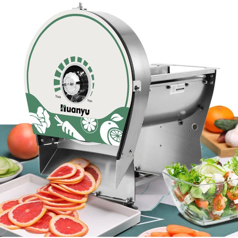 158 業務用電動フードスライサー Huanyu 野菜スライサー 158 業務用電動フードスライサー Huanyu 野菜スライサー
