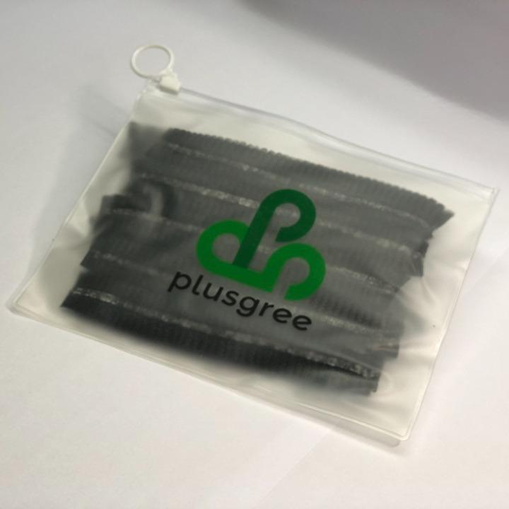 使い捨てキャップ 不織布 黒 業務用 衛生 工場 ヘア 抜け毛 100枚 plusgree｜plusgree0001｜15