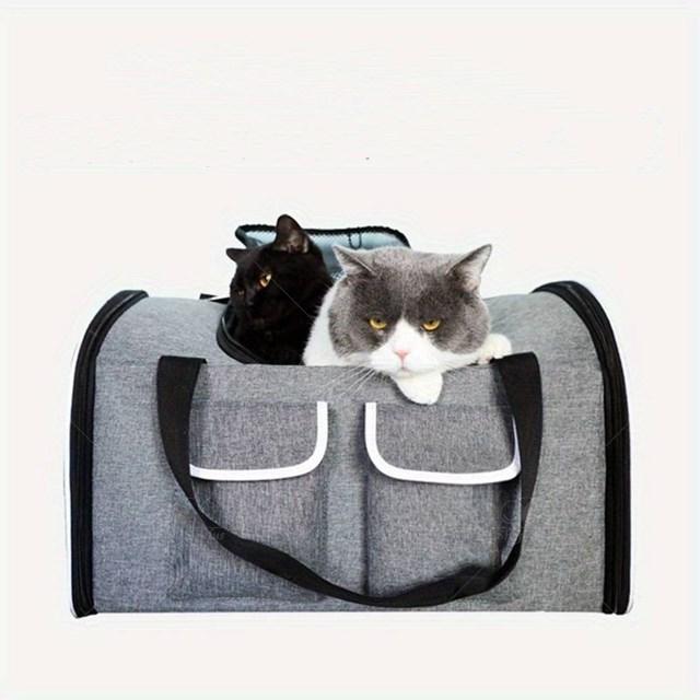 ファッション軽量犬バッグ、ポータブルキャットバッグ、ペット外出バッグ、多機能大容量犬バックパック |  | 01