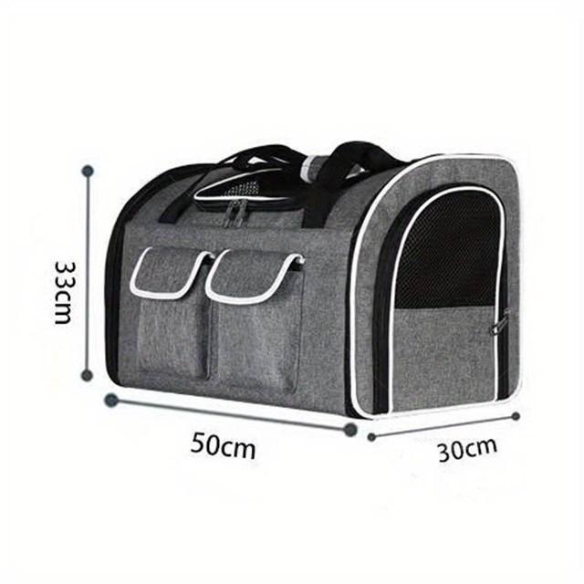 ファッション軽量犬バッグ、ポータブルキャットバッグ、ペット外出バッグ、多機能大容量犬バックパック |  | 06