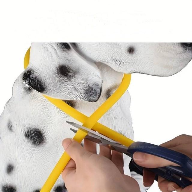 1本【紛失防止】ペット犬の LED ライト　首輪　全体が夜間発光　安全性　 USB 充電式　外出　犬カラー　夜間散歩　お出かけ FREE |  | 05