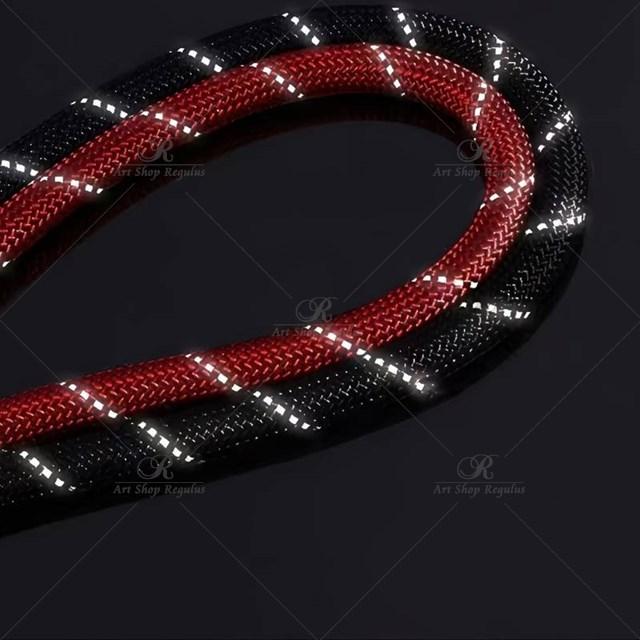 反射性ハンズフリー犬用リード - 小型犬と大型犬用の調節可能なウエストとクロスボディロープ - 衝撃吸収と快適さのためのバンジーリード |  | 05