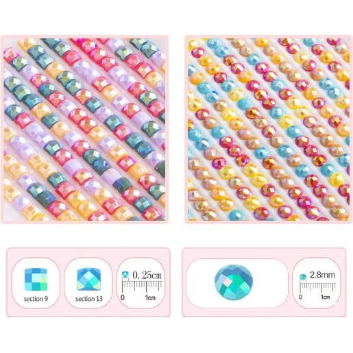 80cm×110cm ダイアモンドアート ダイアモンドクロスステッチ 手作りキット オオカミ 川 雪 夜 月 ラウンドの画像