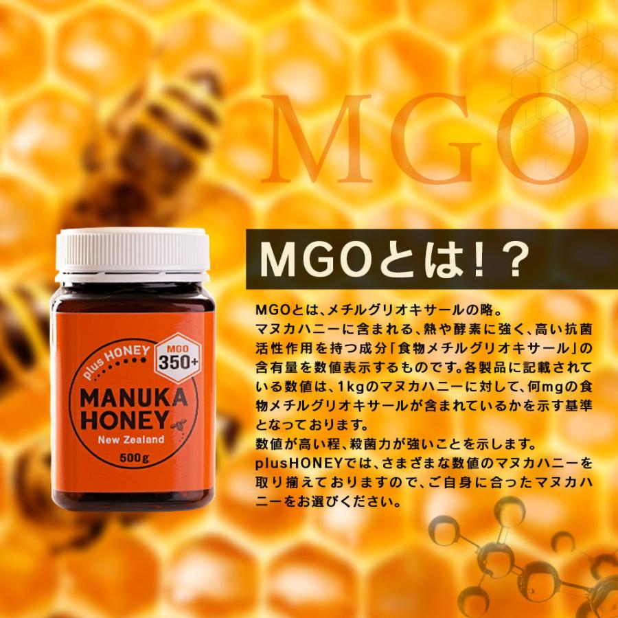 plusHONEY（プラスハニー） マヌカハニー MGO255+ 250g｜非加熱 無添加