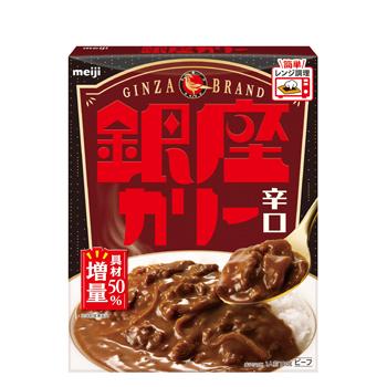 明治 銀座カリー レトルト食品辛口【180g×30袋】1ケース/保存食 | 明治