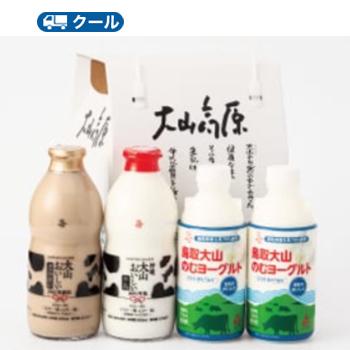 白バラ　大山おいしいギフトミルク＆のむヨーグルト　クール便/お中元/お歳暮/贈り物 | 白バラ