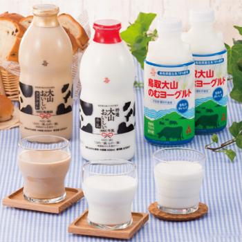 白バラ　大山おいしいギフトミルク＆のむヨーグルト　クール便/お中元/お歳暮/贈り物　プレゼント | 白バラ | 02