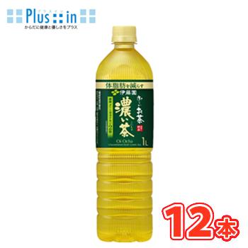 伊藤園 おーい 濃い茶 PET 1L×12本入〔おーい 緑茶 おちゃ〕 | お〜いお茶