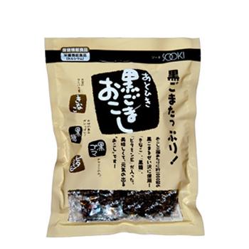 ソーキ あとひき黒ごまおこし 140g×1袋【普通便】 栄養補助食 セサミ 黒ゴマ きな粉 カルシウム おやつ おつまみ | 