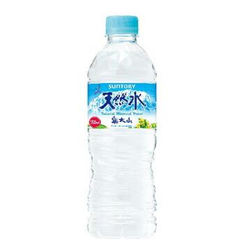 サントリー天然水 サントリー 天然水 550ml ペット 24本入