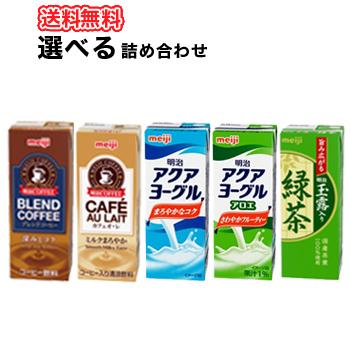 ヨーグルッペ　カフェオレ４ケース 明治（meiji） 選べる 明治ブリック詰合せ4ケース 200ml×24本入