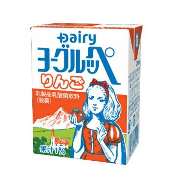 南日本酪農協同 デーリィ ヨーグルッペ  りんご　200ml×18本  乳酸菌  Dairy 九州・宮崎/乳製品乳酸菌飲料(殺菌) | 南日本酪農協同