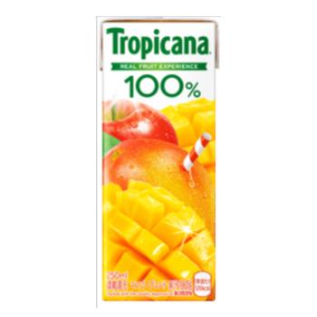 キリン　トロピカーナ 100％ マンゴーブレンド 250ml ×24本入/2ケース 紙パック〔果実飲料　フルーツ　ミックス　KIRIN　キリン〕 | トロピカーナ