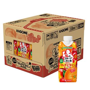 野菜生活100 カゴメ 私のフルーツこれ一本 1日分のマルチビタミン