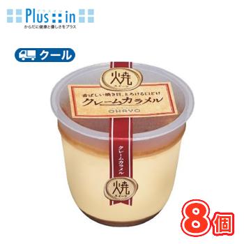 オハヨー　焼スイーツ クレームカラメル【105g×8個】　クール便　食べる　〔オハヨー乳業　クール便　スイーツ　プリン　洋菓子〕 | オハヨー乳業