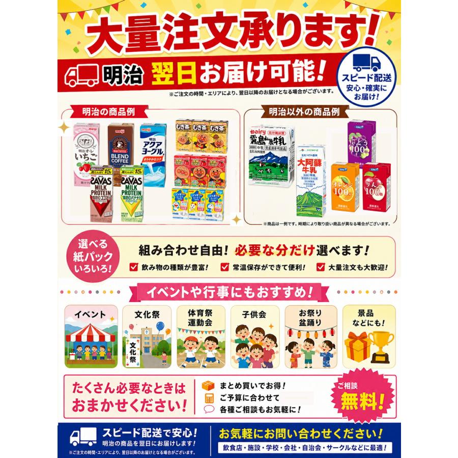 明治 それいけ！アンパンマン ジュース詰め合わせ　4ケース×選べる3セット【125ml×3本】×12パック（36本入）/ 4ケース×3セット　大量購入　紙パック_2
