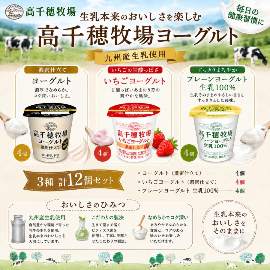 南日本酪農　高千穂牧場ヨーグルト詰め合わせセット クール便 ギフト  ソーシャルギフト 贈り物 プレゼント | 南日本酪農協同 | 01