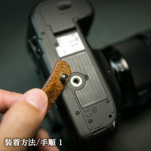 カメラハンドストラップ/デジタルミラーレスカメラ仕様 - ヴィンテージタン_10