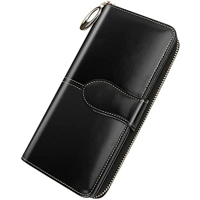 579円 品質満点 22人気版 財布 レディース レザー 牛革 ウォレット コインスルー 長財布 大容量 小銭入れ付 Rfid 磁気スキミング防止 カードケ