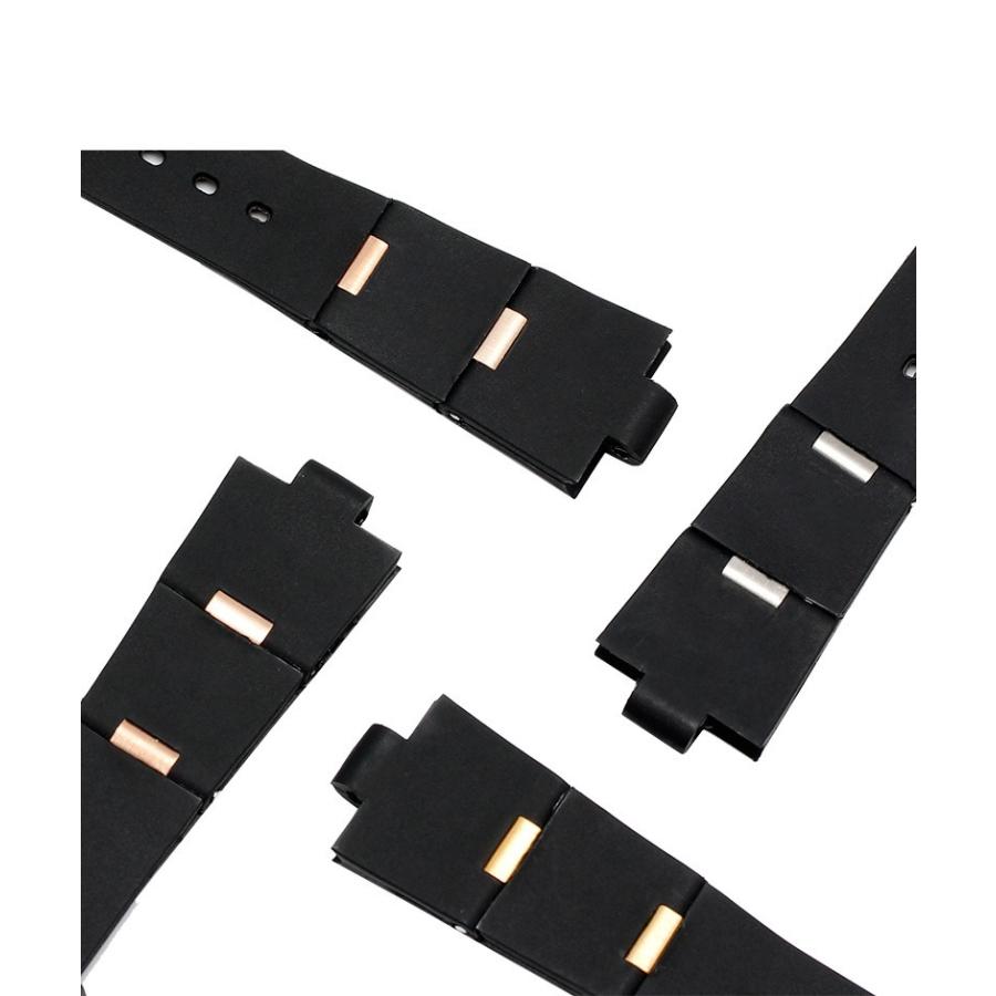 腕時計 ラバー ベルト バンド ブルガリ用 BVLGARI 交換ベルト バンド幅 22mm 24mm 汎用品 社外品|pluslife|04