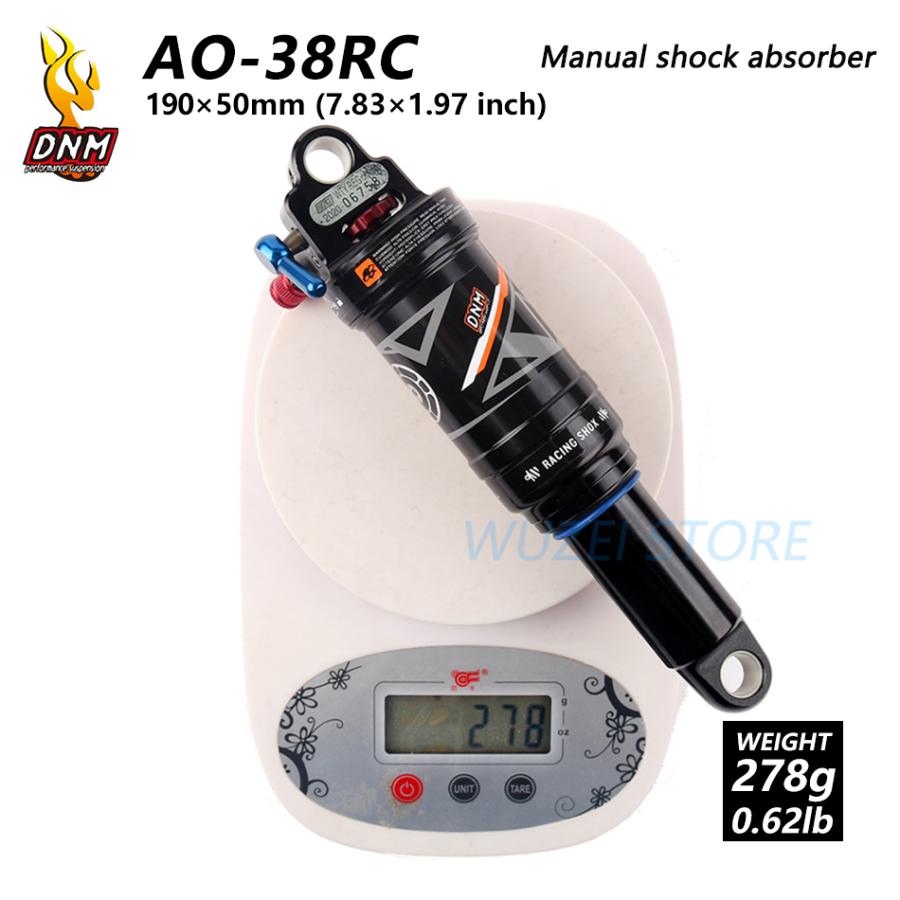 Dnm AO-38RCマウンテンバイクリアショック165/190/200/210 Dnm AO-38RCマウンテンバイクリアショック165/190/200/210