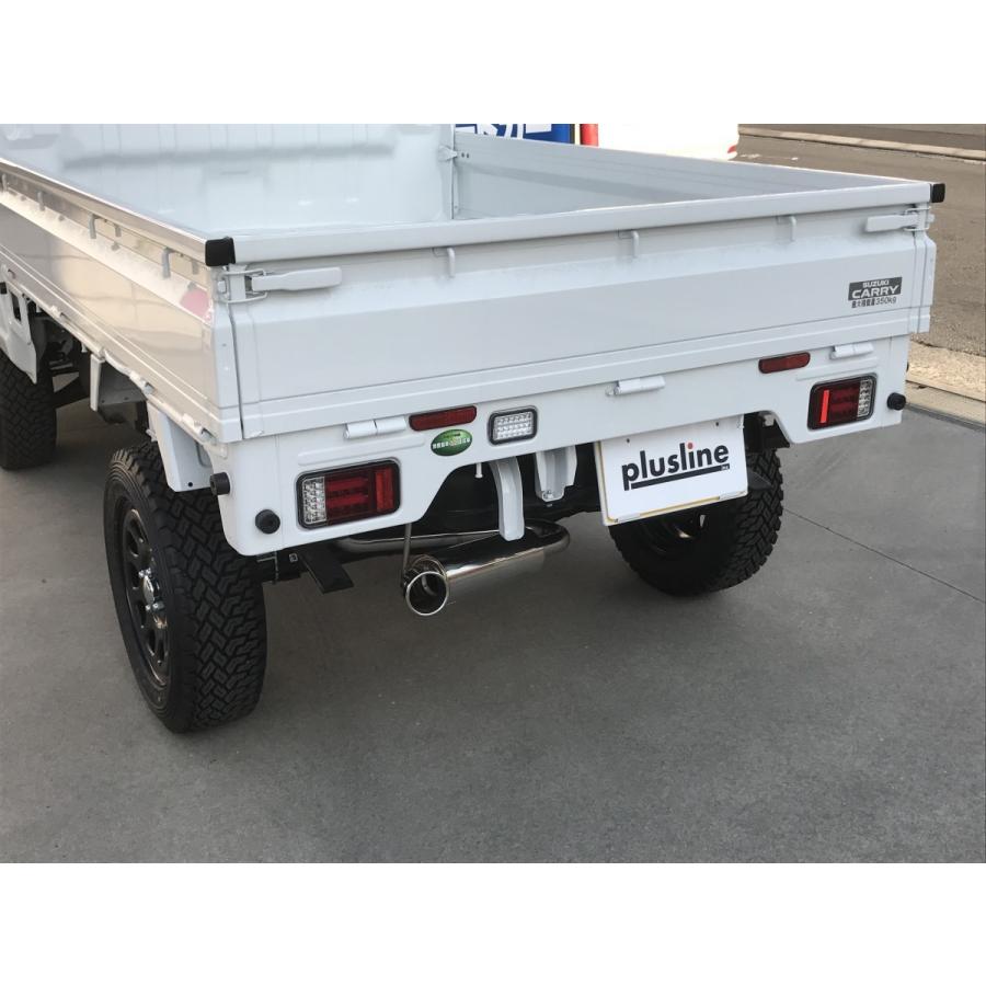 新品 即決 キャリー DA16T マフラー カーパーツ キャリイ キャリィ キャリイ キャリー マフラー EBD-DA16T ステンレス 砲弾型 トラック